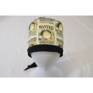 Monkey Pirate Surgical Scrub Cap Dentist Vet Chemo Hat